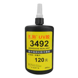 樂(lè)泰3492紫外線固化膠，匯粘3492UV膠